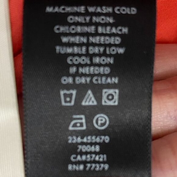 Ann Taylor Chambray Nautical Wrap A Line Skirt, Women's Size 4 - Picture 7 of 11